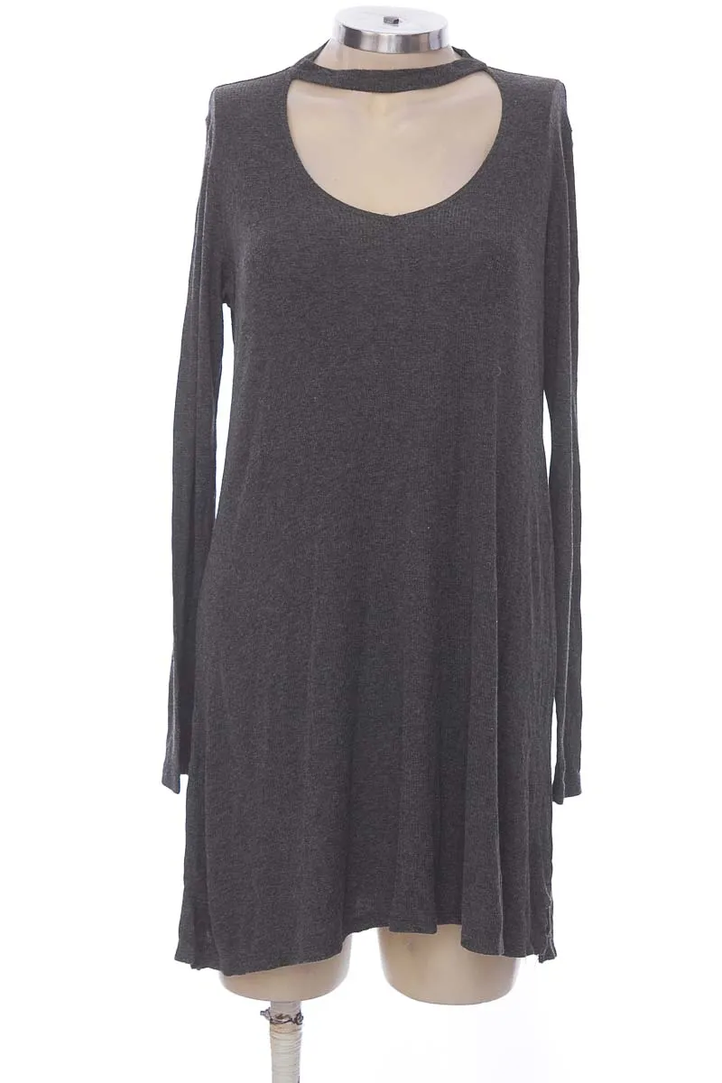 VESTIDO / ENTERIZO COLOR GRIS  COLOR BLUE