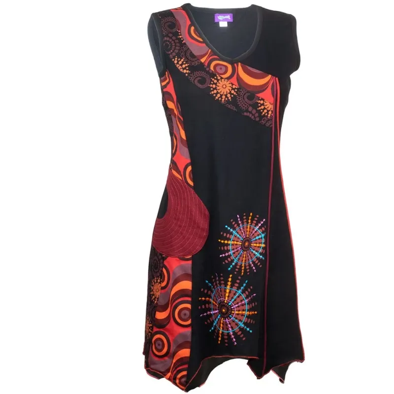 Vestido alternativo picos DRNE1902