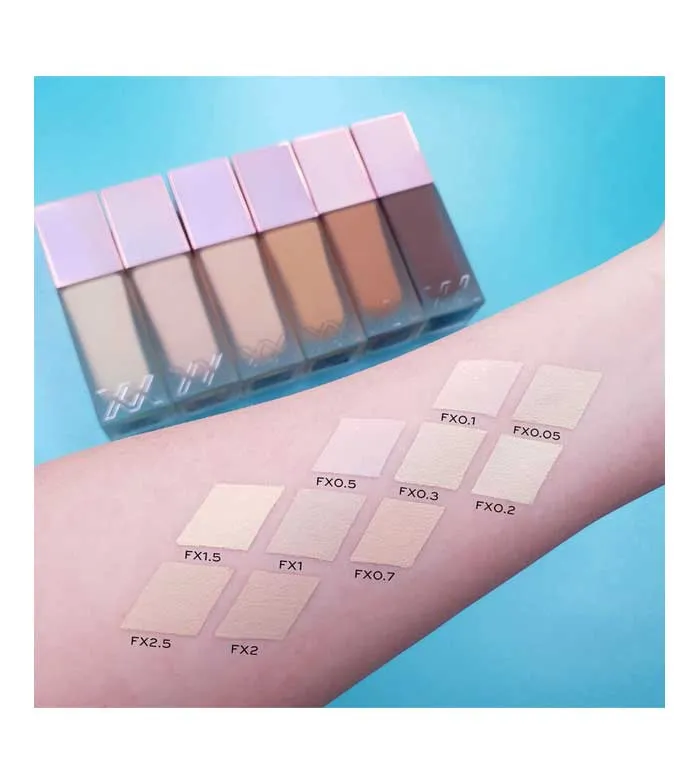 XX REVOLUTION  BASE DE MAQUILLAJE GLOW SKIN FAUXXDATION  FX10.5