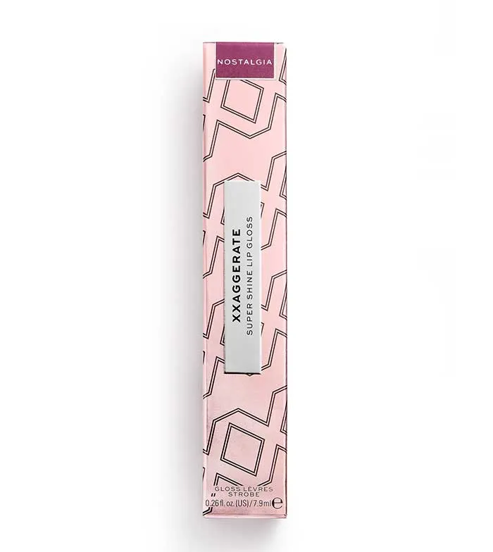XX REVOLUTION  BRILLO DE LABIOS XXAGGERATE SUPER SHINE  NOSTALGIA