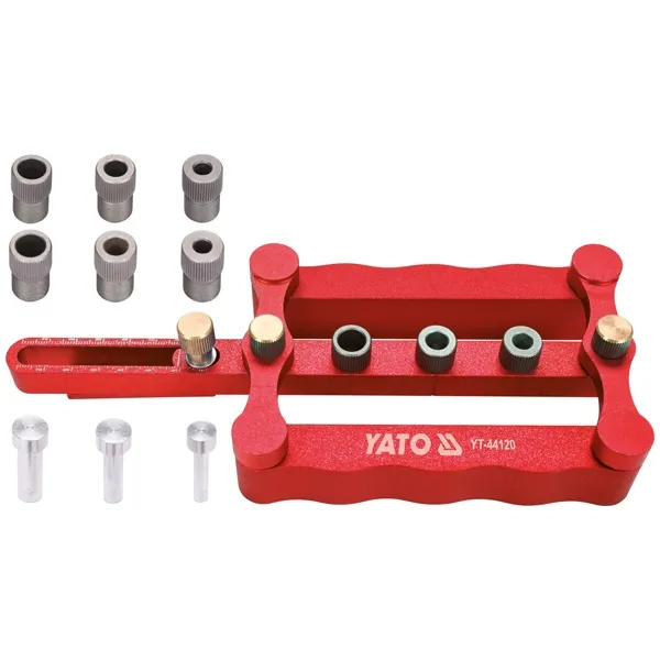 YATO  YT44120  PLANTILLA PARA TACOS DE MADERA, 6, 8, 10 MM