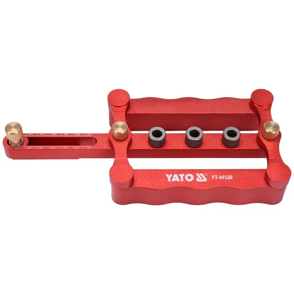 YATO  YT44120  PLANTILLA PARA TACOS DE MADERA, 6, 8, 10 MM