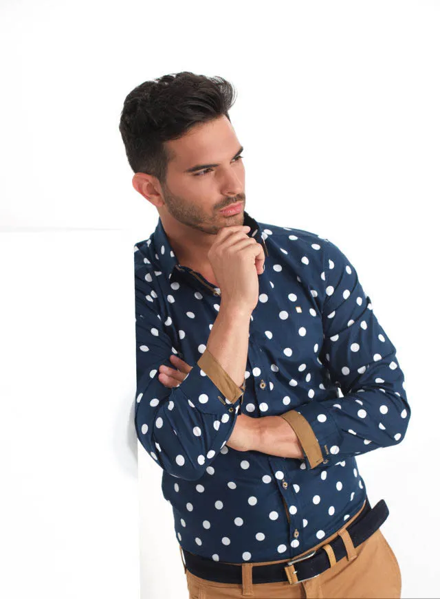 Yellow Skin – Camisa de Lunares