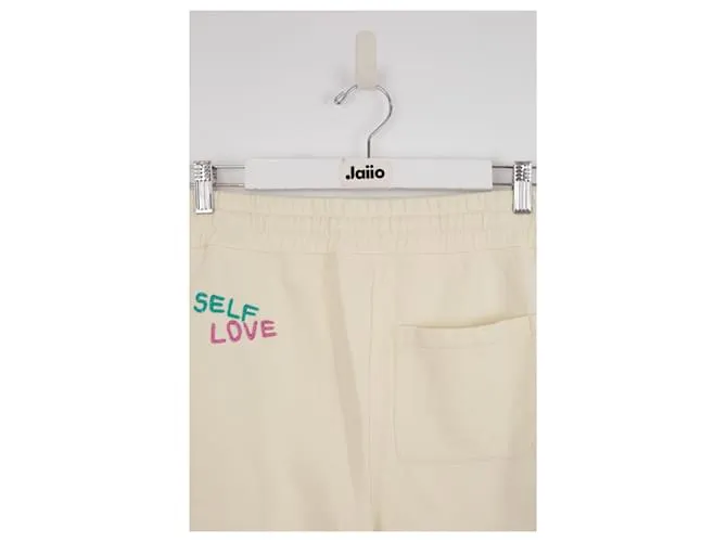Zadig & Voltaire pantalones deportivos de algodón Beige 
