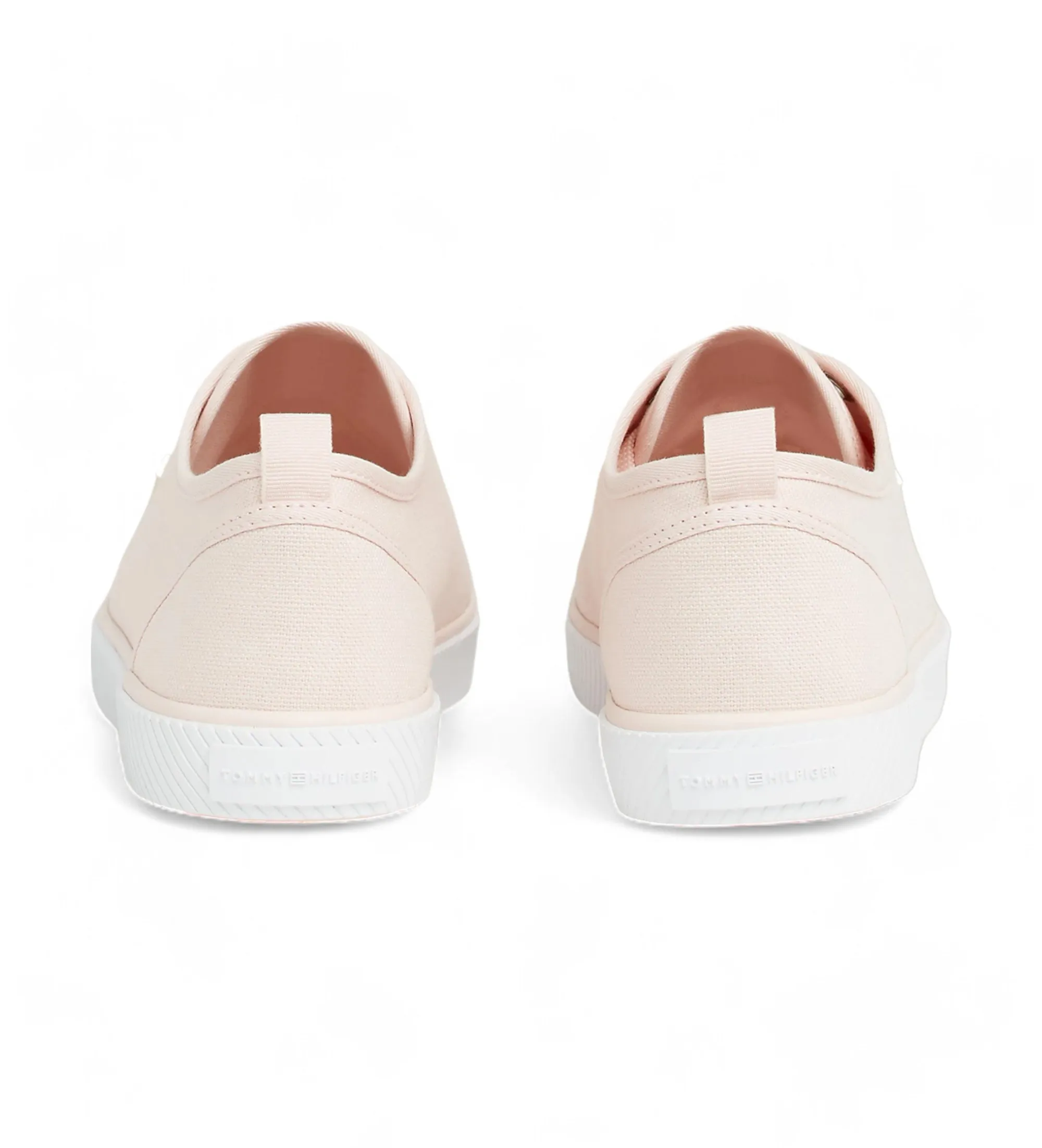 Zapatillas de lona con logo esmaltado rosa