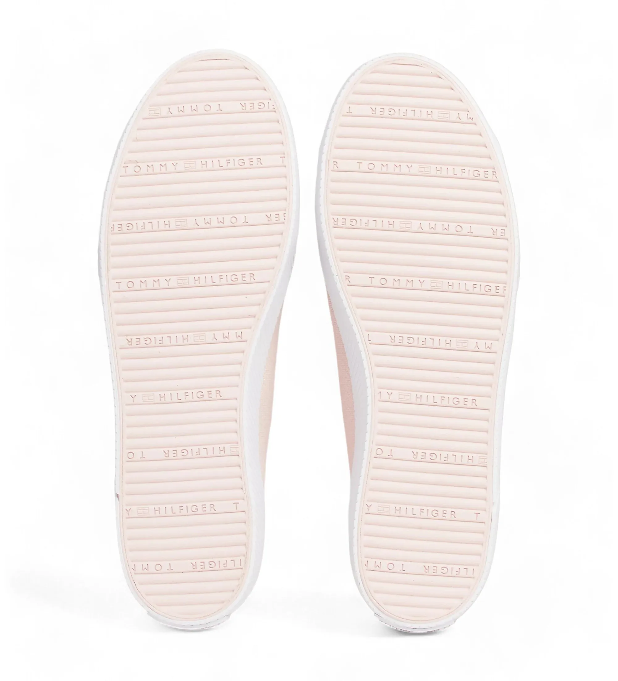 Zapatillas de lona con logo esmaltado rosa