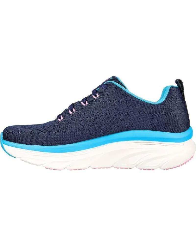 ZAPATILLAS DEPORTE DE MUJER SKECHERS 149368NVTQ D LUX WALKER FRESH FINESSE NAVYTURQUOISE