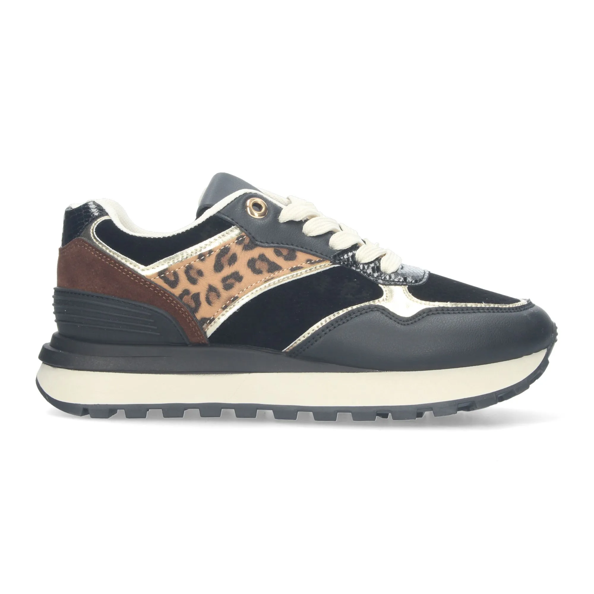ZAPATILLAS DEPORTIVAS CóMODAS SNEAKERS NEGRA MUJER ZZ120
