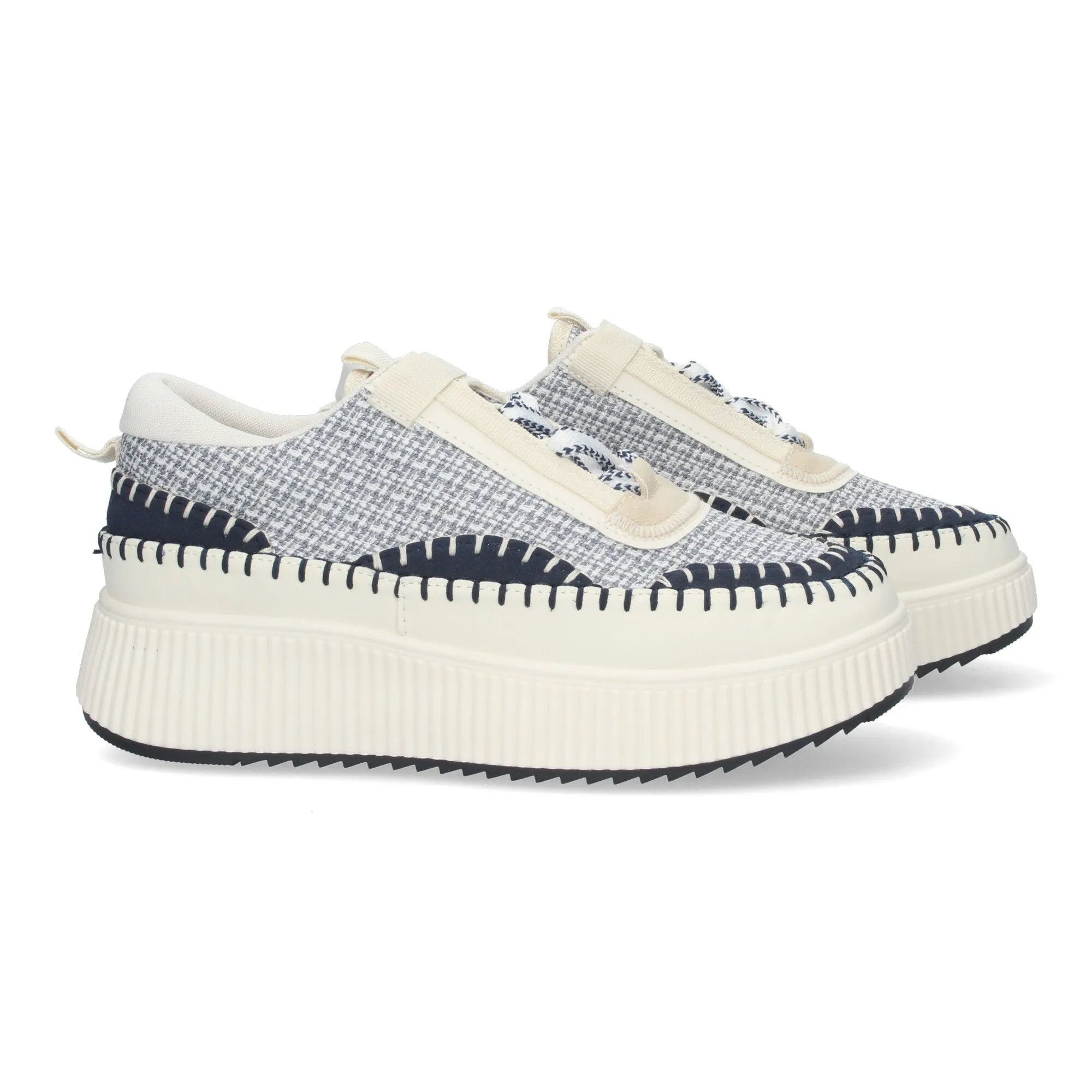 ZAPATILLAS SNEAKERS CóMODAS PARA MUJER CASUAL AZUL CD2503