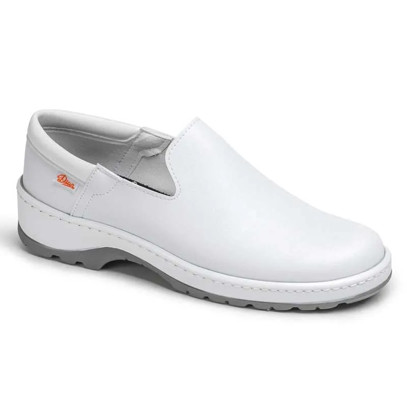 ZAPATO LABORAL MARSELLA DE MICROFIBRA COLOR BLANCO  DIAN