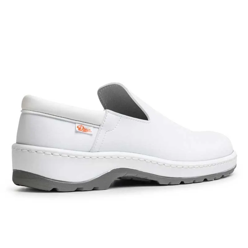 ZAPATO LABORAL MARSELLA DE MICROFIBRA COLOR BLANCO  DIAN