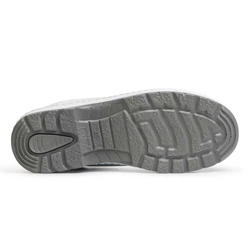 ZAPATO LABORAL MARSELLA DE MICROFIBRA COLOR BLANCO  DIAN